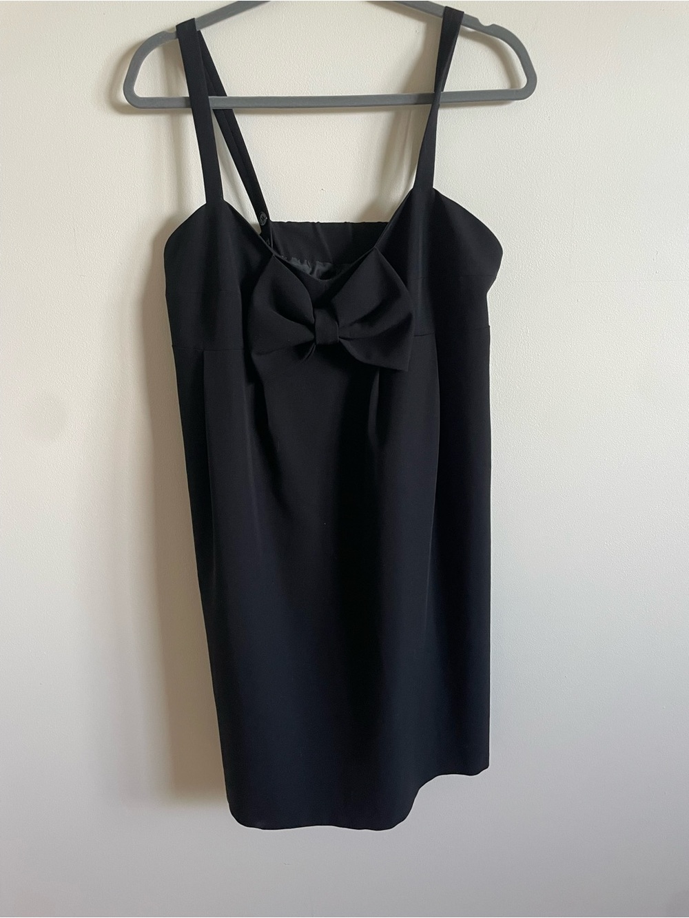 Nicole Benisti Black Bow Cocktail Dress | Size 14 Estimated
